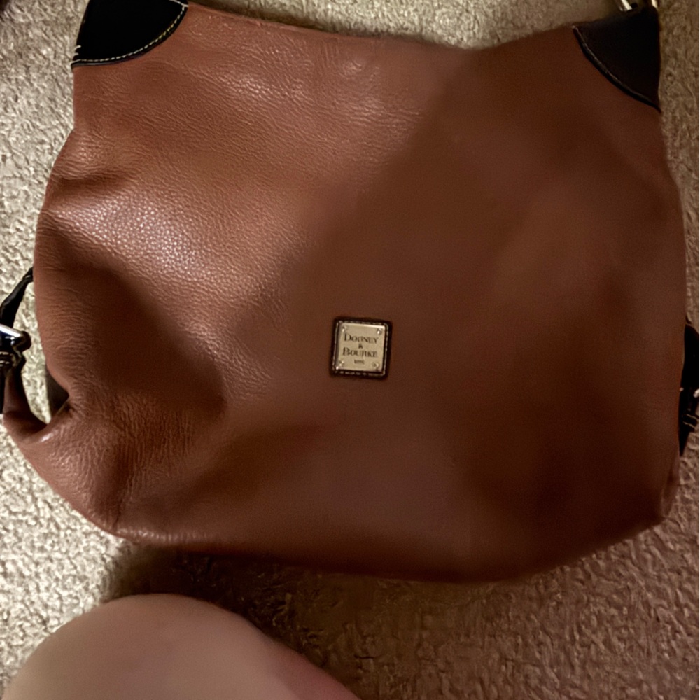Dooney amd Burke early 2000s brown leather purse